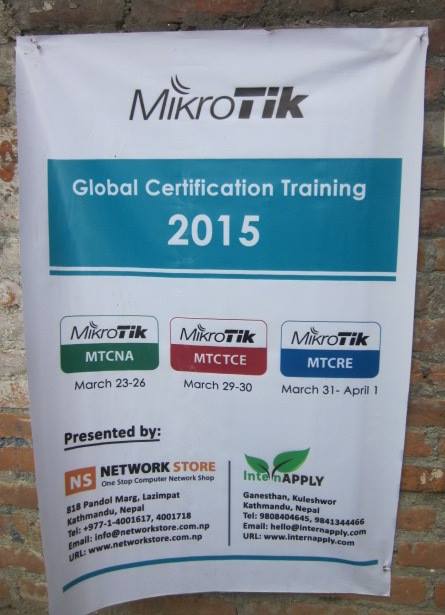 Mikrotik Global Certification Training (MTCNA+MTCRE+MTCTCE)